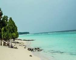 Kadmat Island has some distinctive beauty which attracts holidaymakers such as it has its whole southern part of the island filled with sand with a be